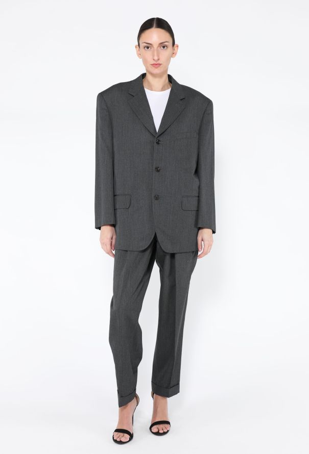 Comme des Garçons 1995 Oversized Wool Suit - 1