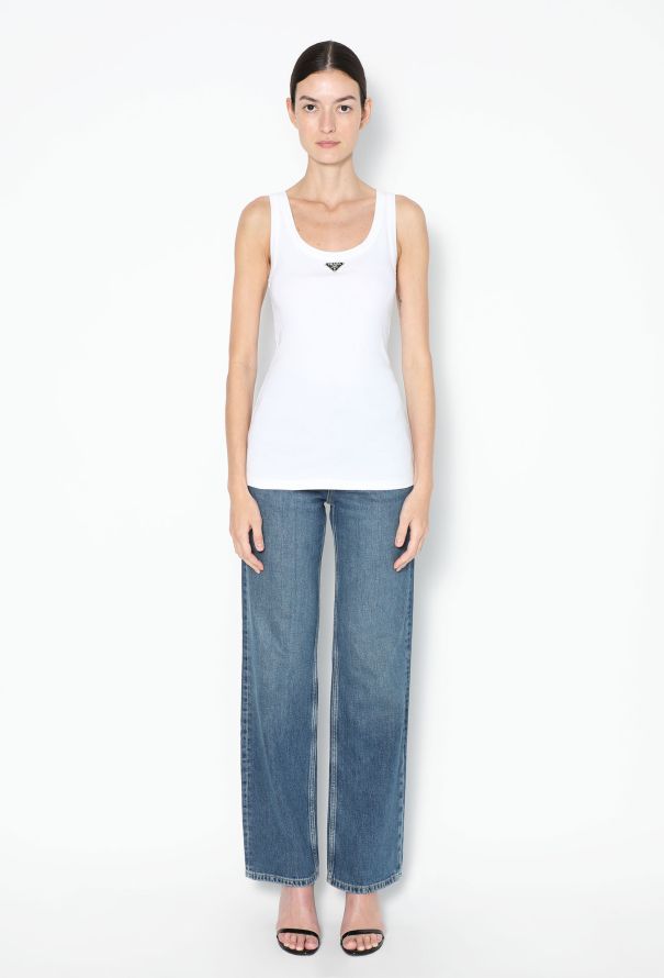 F/W 2022 Logo Tank Top - Prada | Authentic & Vintage | ReSee