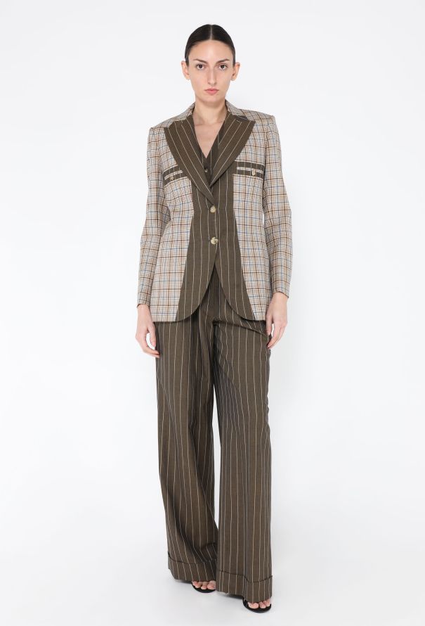 Dior ICONIC F/W 2001 Pinstripe Tailored Suit - 3