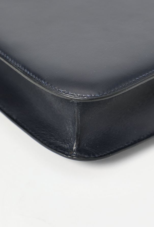 Hermès '70s Navy Box & Enamel Constance 24 - 10