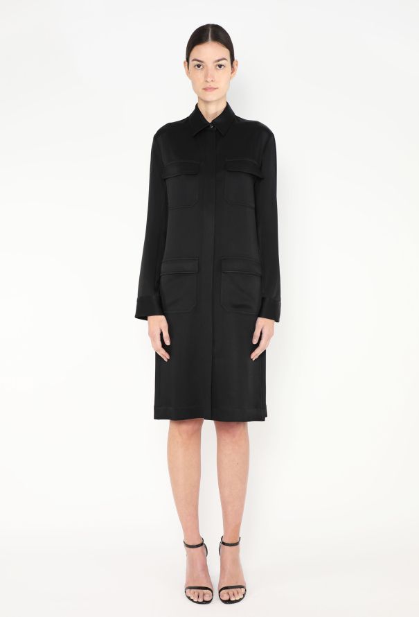 The Row 2023 Charmeuse Pocket Dress - 1