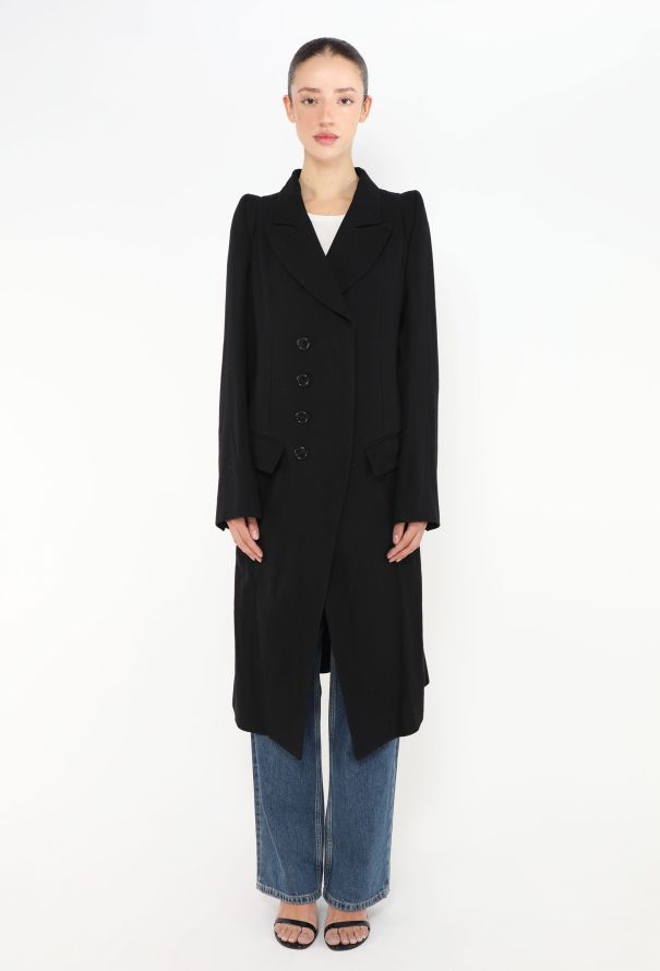 Ann Demeulemeester F/W 2018 Asymmetrical Pagoda Coat - 3