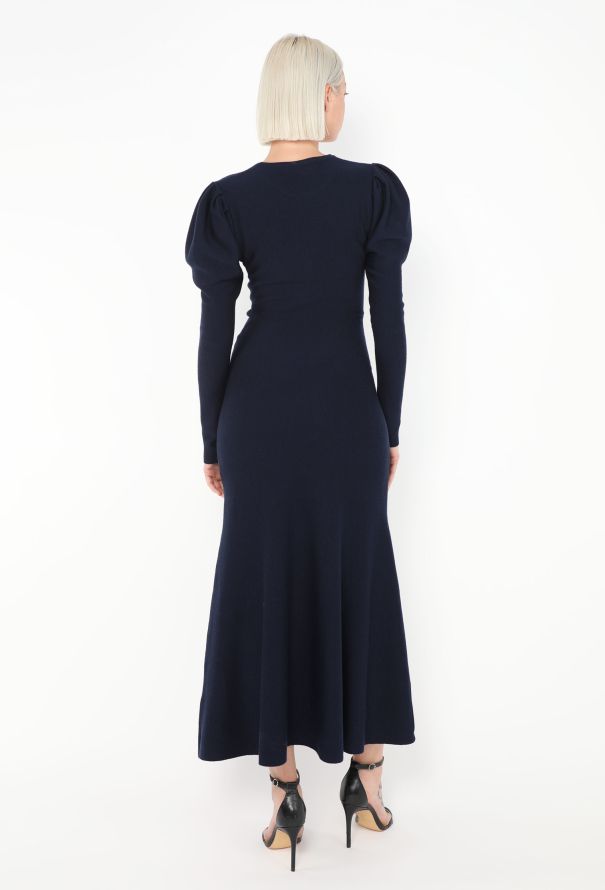 Gabriela Hearst F/W 2024 Hannah Puff-Sleeve Dress - 5