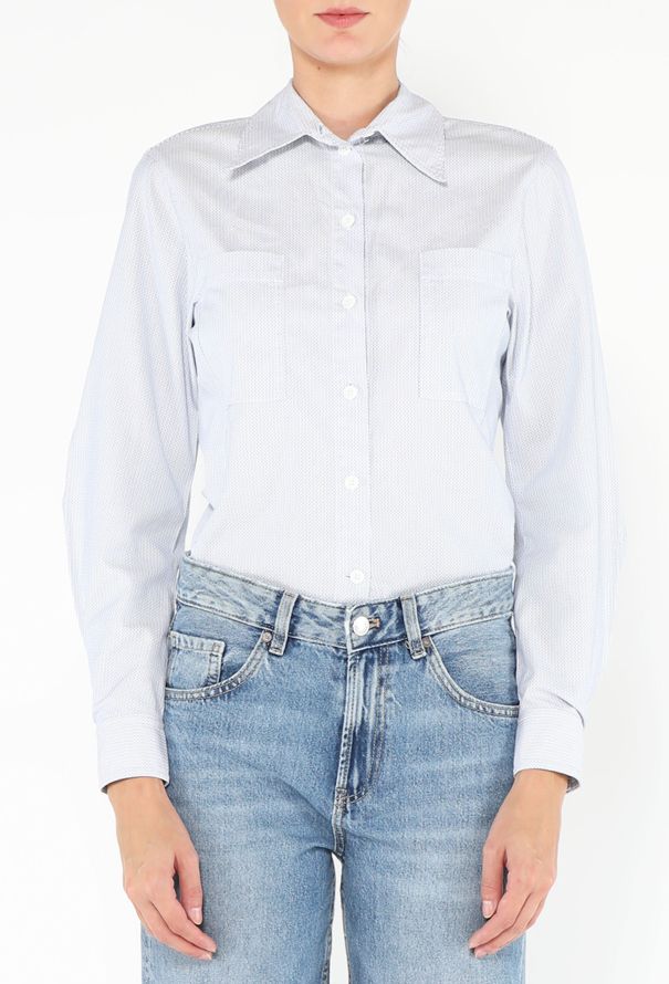 Céline Classic Cotton Printed Shirt - 1