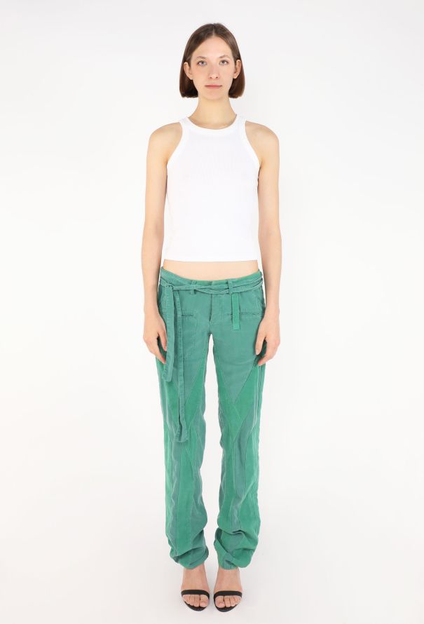 Balenciaga Belted Cargo Trousers, S/S 2002 - 1
