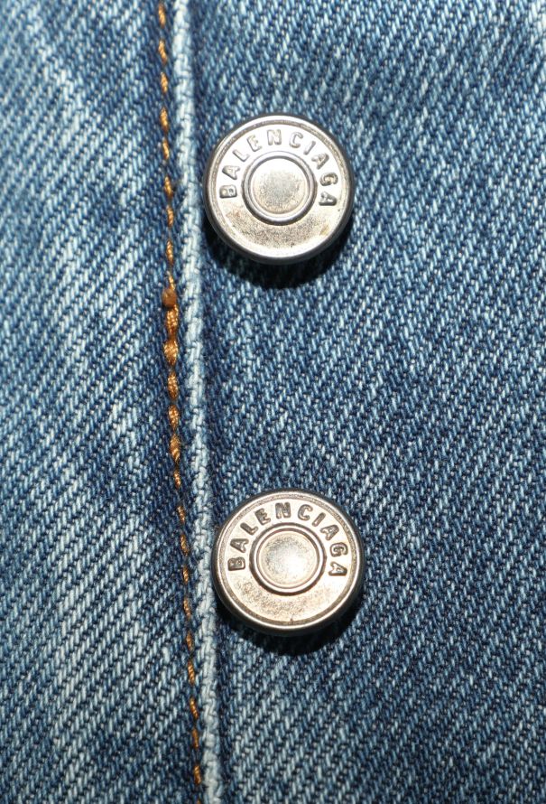 Balenciaga S/S 2018 Washed Denim Jeans - 7