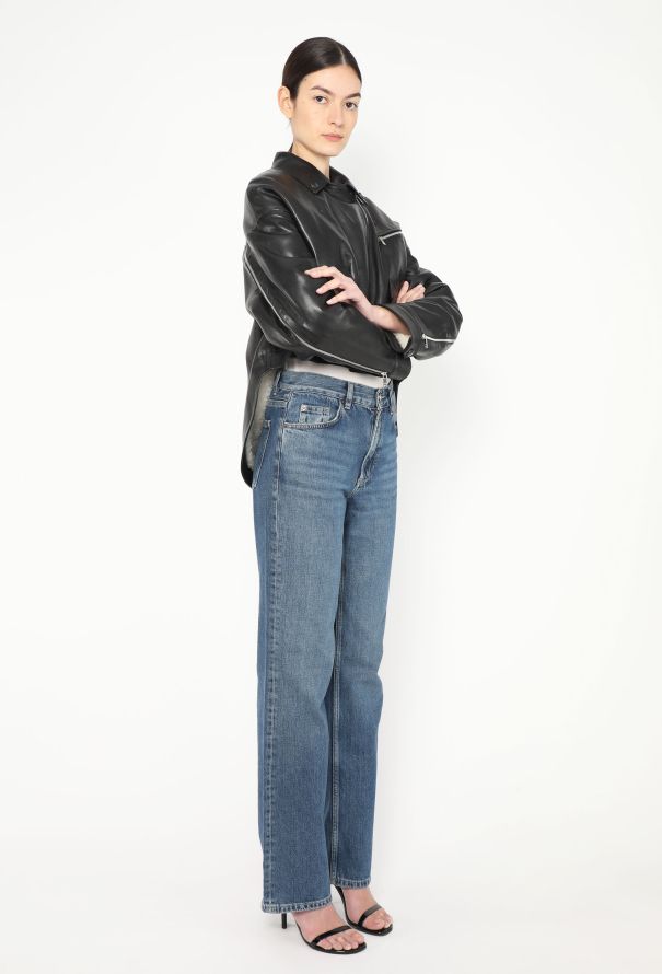 Sonia Rykiel F/W 2018 Shearling-lined Biker Jacket - 4 Sonia Rykiel F/W 2018 Shearling-lined Biker Jacket - 4