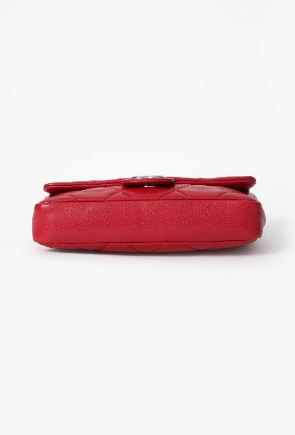 Chanel Classic Quilted Glazed Caviar Flap Bag - 6