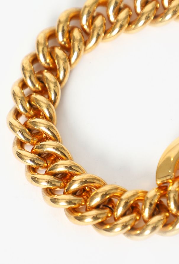 Chanel 1995 'CC' Gourmette Bracelet - 4