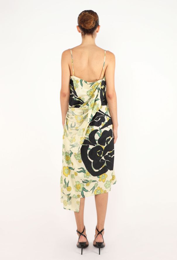 Dries Van Noten Silk Patchwork Dress, S/S 2003 - 7