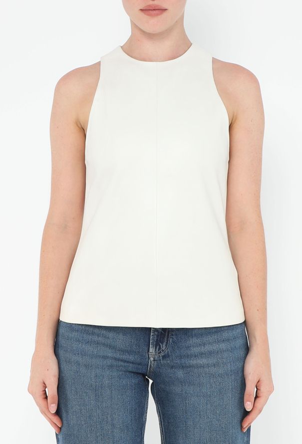 Loewe S/S 2000 Leather Halter Top - 1