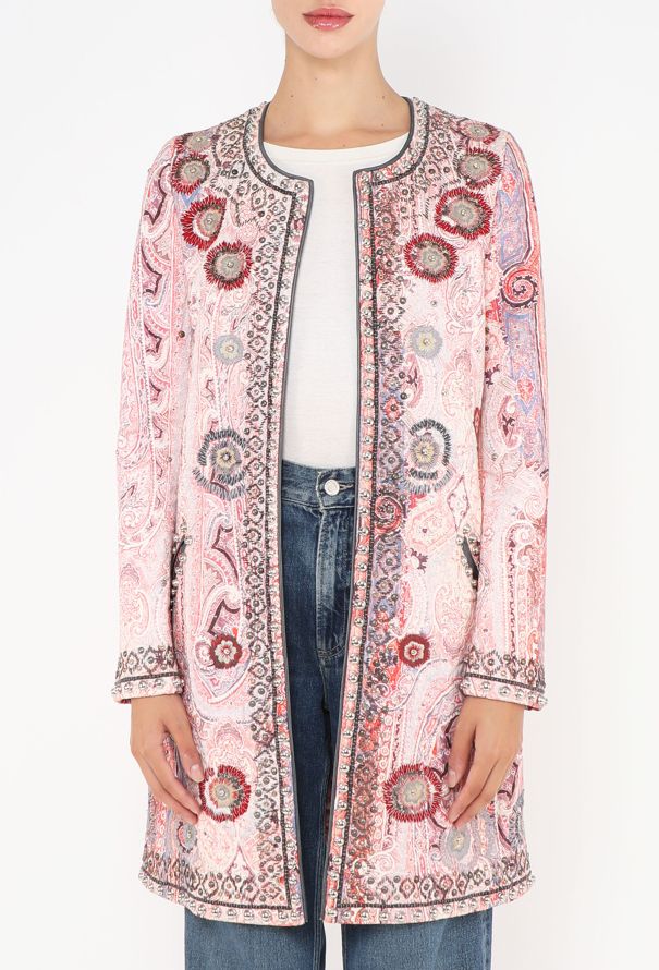 Isabel Marant S/S 2013 Hand-Embroidered Juliana Coat - 2