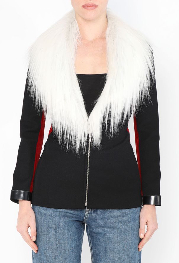 Jean Paul Gaultier Fall 1991 'Can-Can' Fur Collar Jacket - 1