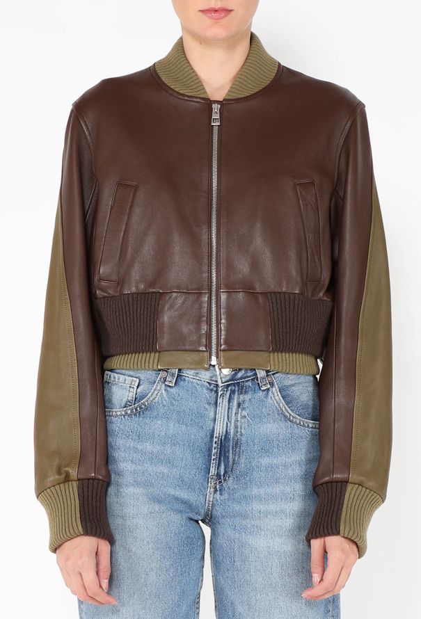 Loewe 2024 Lambskin Bomber Jacket - 1