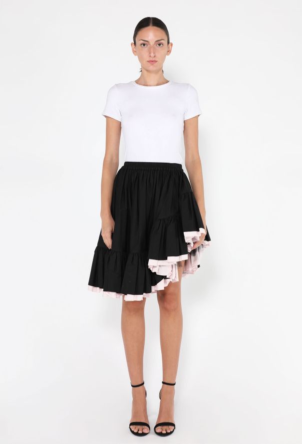 Saint Laurent Tiered Ruffle Skirt, S/S 1988 - 1
