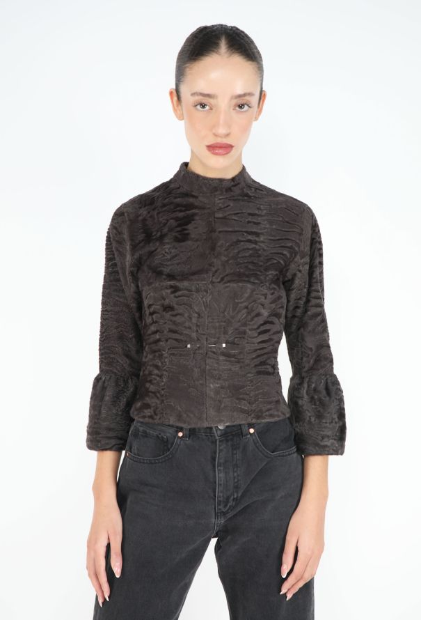 Gucci CAMPAIGN F/W 1999 Astrakhan Jacket - 1