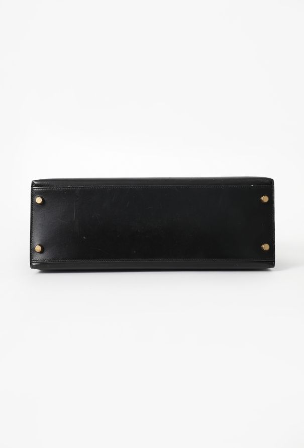 Hermès Vintage Black Box Kelly Sellier 32, 1971 - 8
