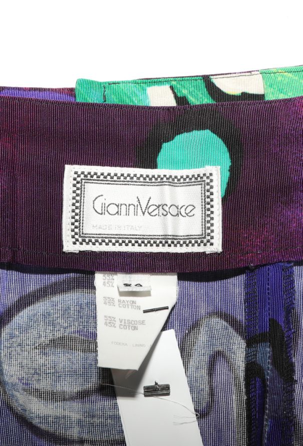 Gianni Versace Graffiti Print Pants, 1991 - 6