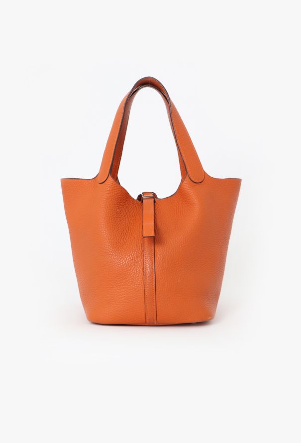 Hermès Orange Clémence Picotin 22 - 1