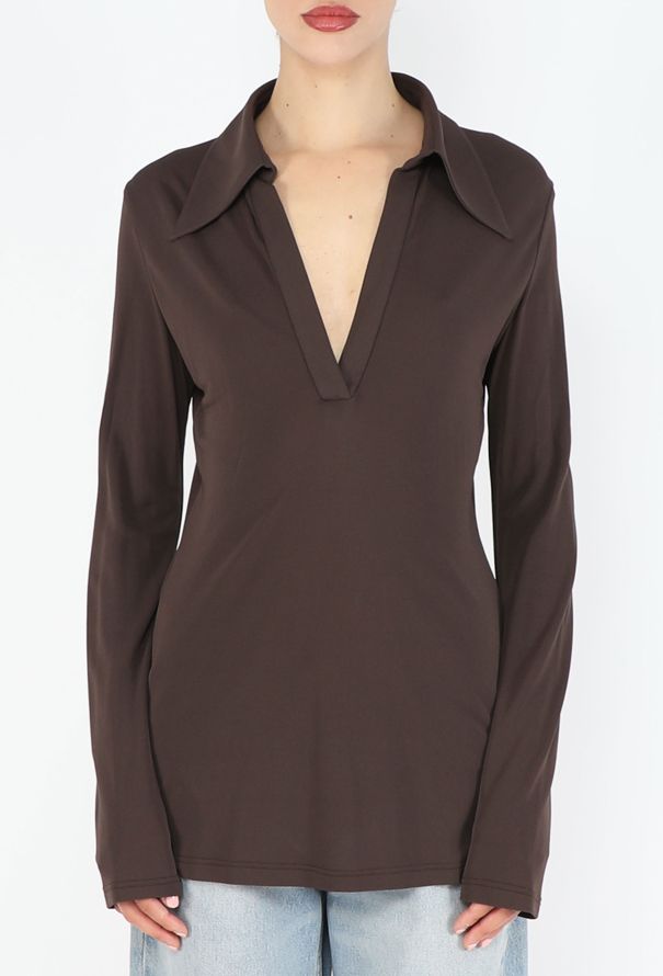 Gucci 1996 V-Neck Jersey Tunic - 2