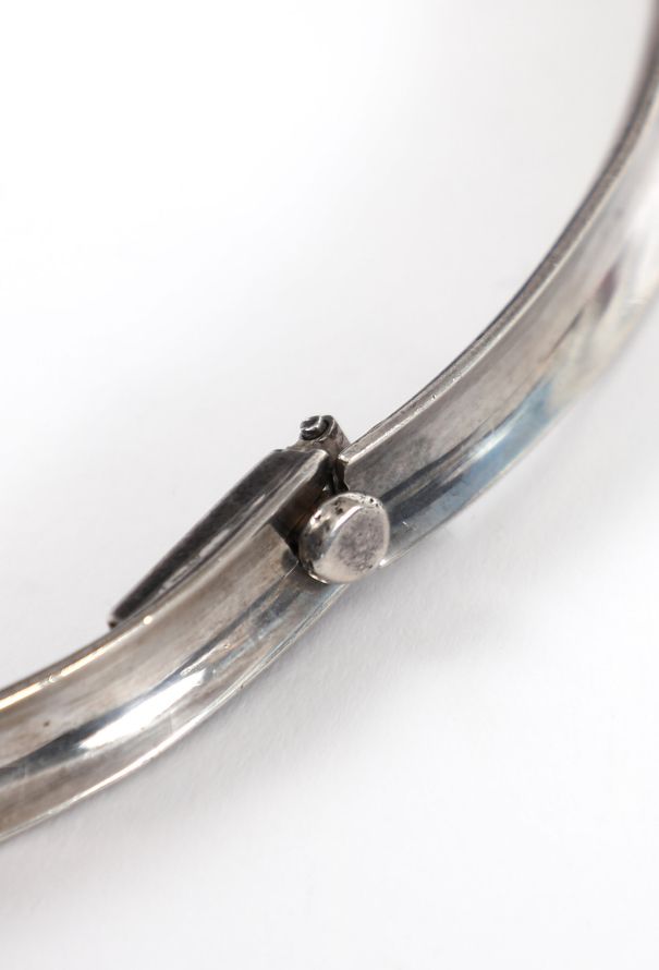 World Treasures Vintage Silver Modernist Choker Necklace - 5