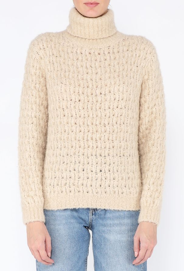 Loro Piana Cashmere Knit Turtleneck Sweater - 1