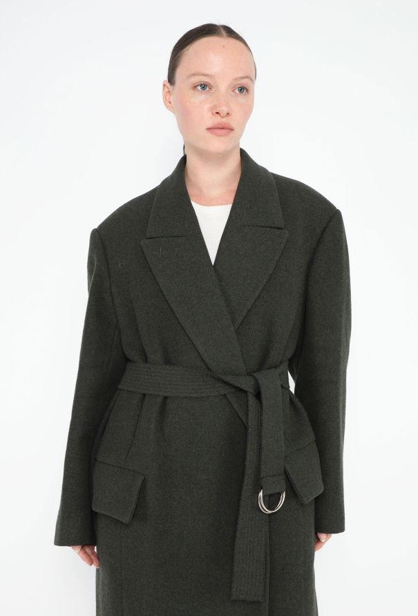 Céline Pre-Fall 2016 Notched Coat - 4 Céline Pre-Fall 2016 Notched Coat - 4