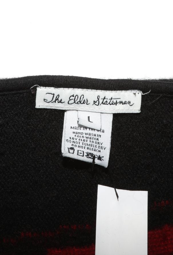 The Elder Statesman Palm Cashmere Sweater - 4