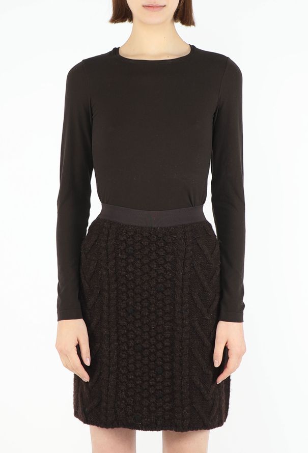 Bottega Veneta Resort 2021 Bobble-Knit Skirt - 3
