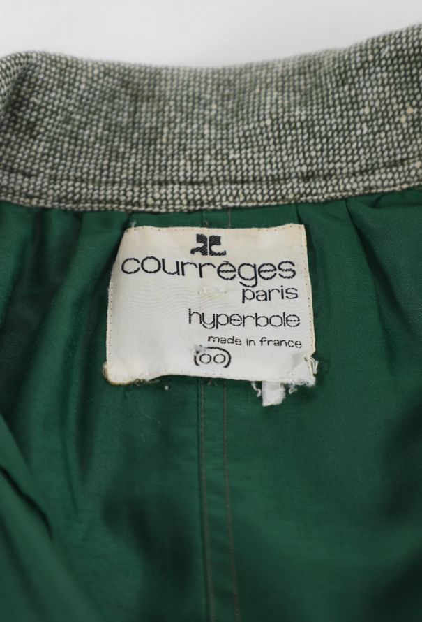 Courrèges '70s Wool Twill Coat - 7