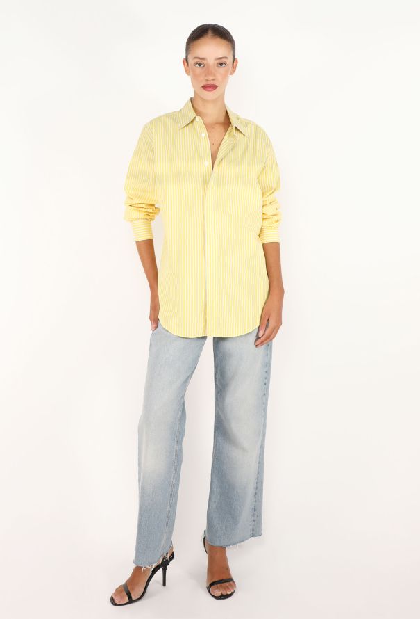 Hermès Bicolor Striped Cotton Shirt - 4