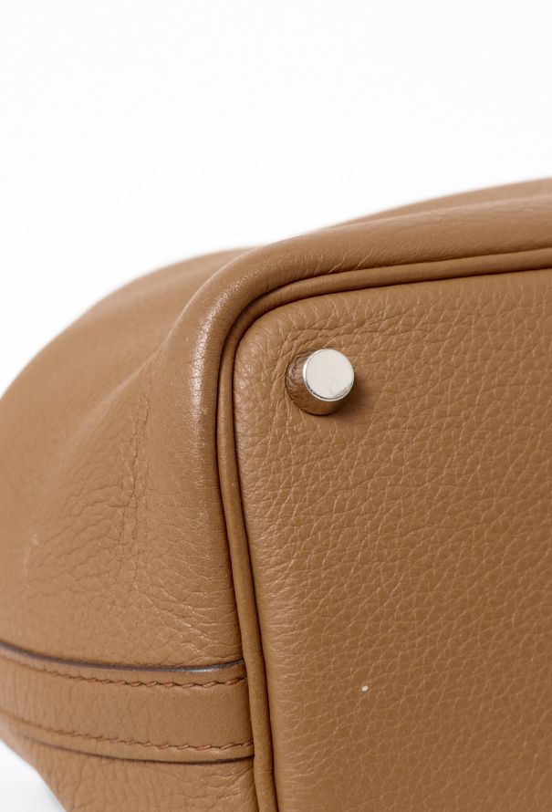 Hermès Tabac Camel Clémence Picotin 18 - 8 Hermès Tabac Camel Clémence Picotin 18 - 8