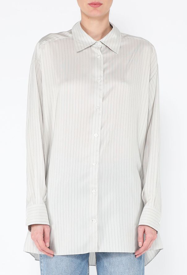 The Row S/S 2024 Albie Silk Shirt - 4