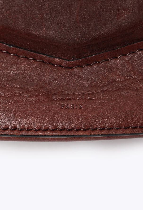 Céline Burgundy Medium Trotteur Crossbody Bag - 12