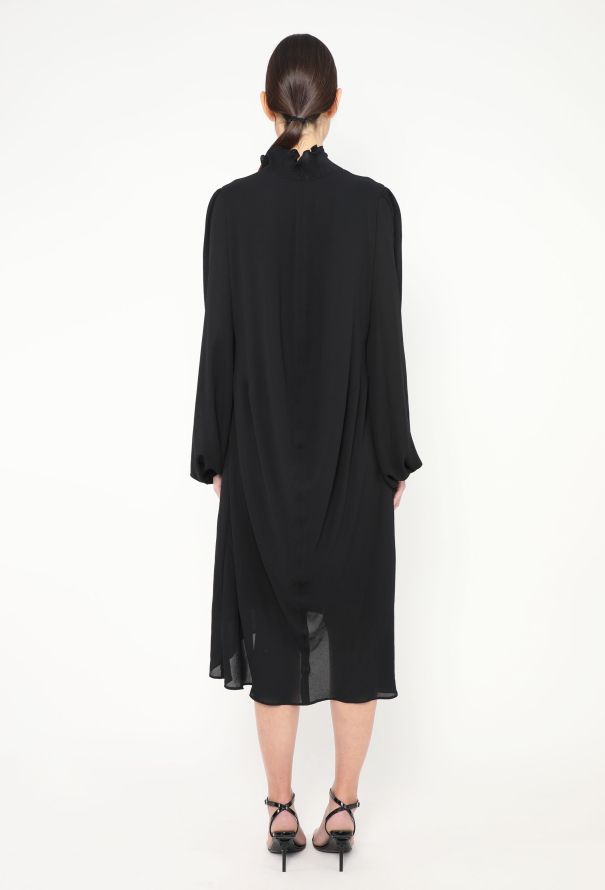 Balenciaga Resort 2017 Ruffled Crêpe Dress - 5