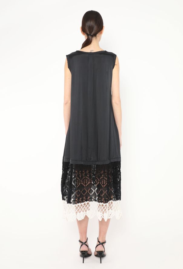 Jil Sander 2018 Crochet Trim Tunic Dress - 5