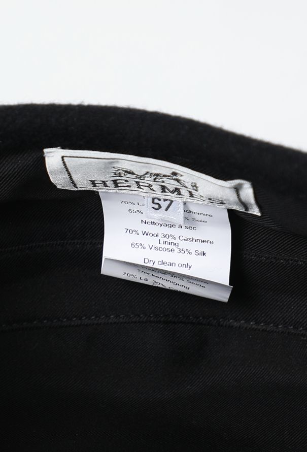 Hermès Wool Beret Cap - 6