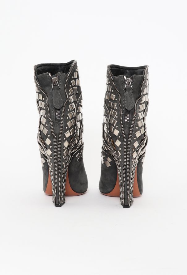 Alaïa F/W 2011 Studded Suede Boots - 5 Alaïa F/W 2011 Studded Suede Boots - 5
