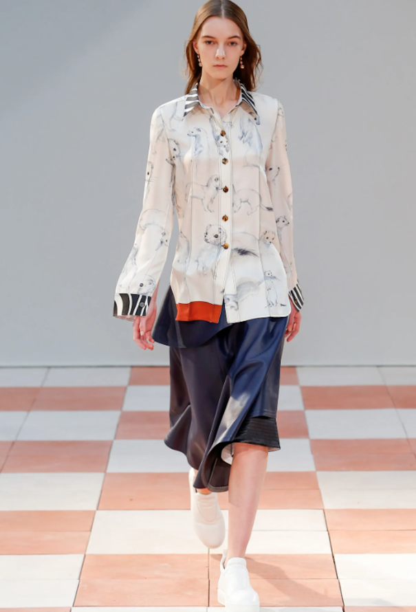 Céline Wonderland Silk Blouse, F/W 2015 - 2