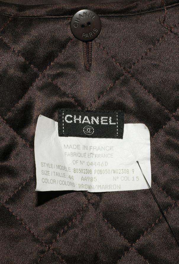 Chanel '80s Gabardine Cashmere-Lined Raincoat - 7