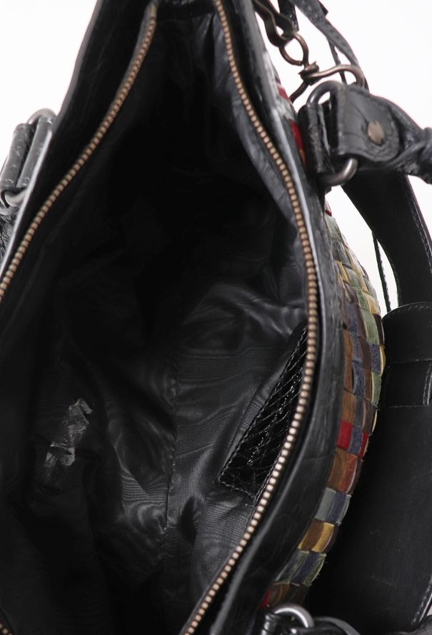 Balenciaga Lattice Woven Le City Bag - 12