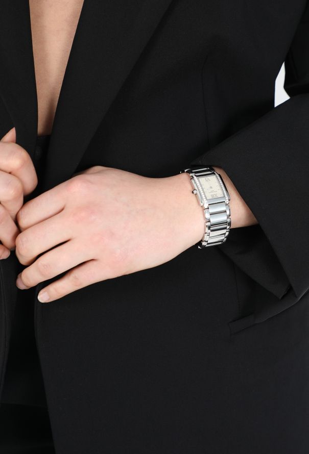 Patek Philippe Vintage Twenty~4 Stainless Steel & Diamond Watch - 3