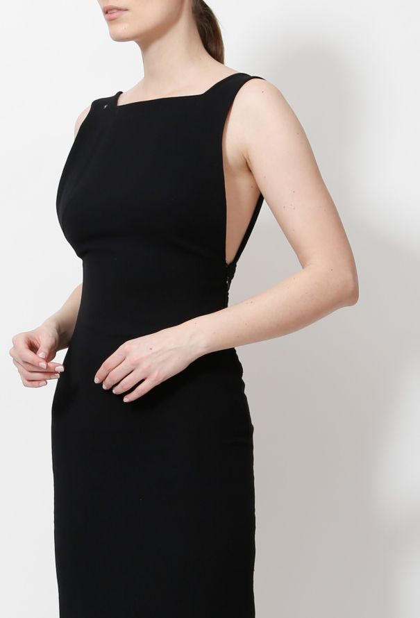 Gianni Versace Vintage Open-Back Ribbed Dress - 1