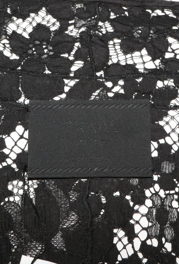 Prada F/W 2008 Guipure Notched Tunic - 7