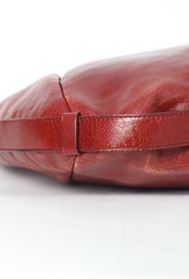 Saint Laurent 2000s Leather Mombasa Bag - 10