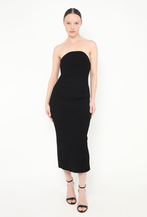 Khaite 2023 Ribbed Rumer Bodycon Dress - 3 Khaite 2023 Ribbed Rumer Bodycon Dress - 3