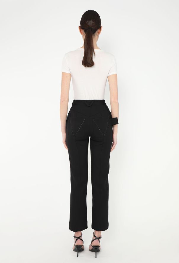 Bottega Veneta F/W 2021 Cropped Zip Trousers - 6