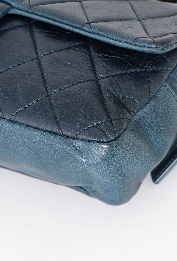 Chanel Blue Portobello Flap Bag - 8 Chanel Blue Portobello Flap Bag - 8