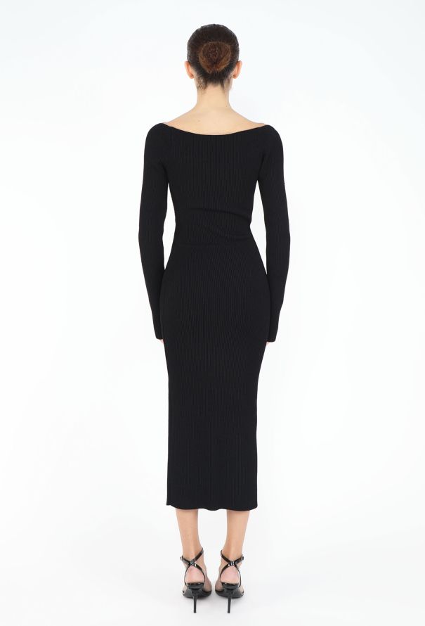 Khaite 2020 Beth Ribbed Dress - 4