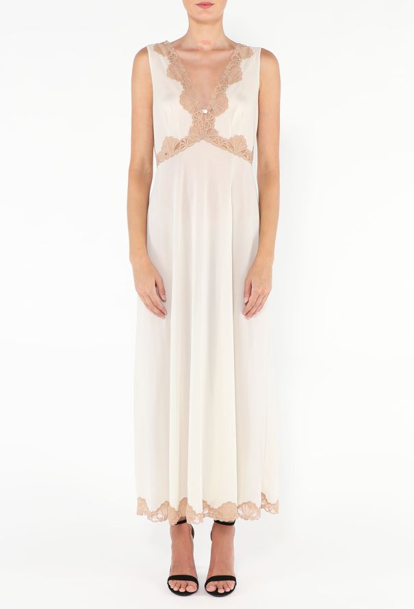 Emilio Pucci '60s Lace Trim Slip Dress - 3